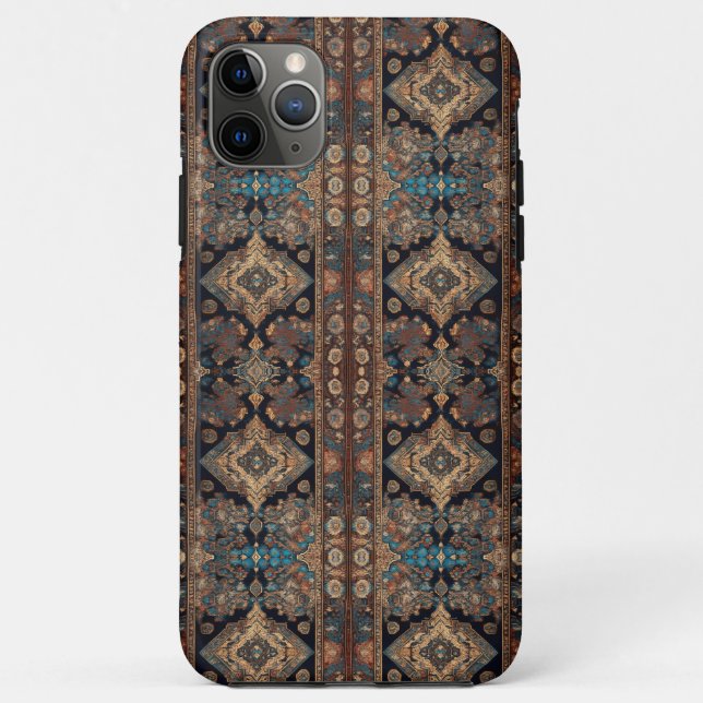 Persian Trendy Beautiful Old Pattern Collection Case-Mate iPhone Case (Back)