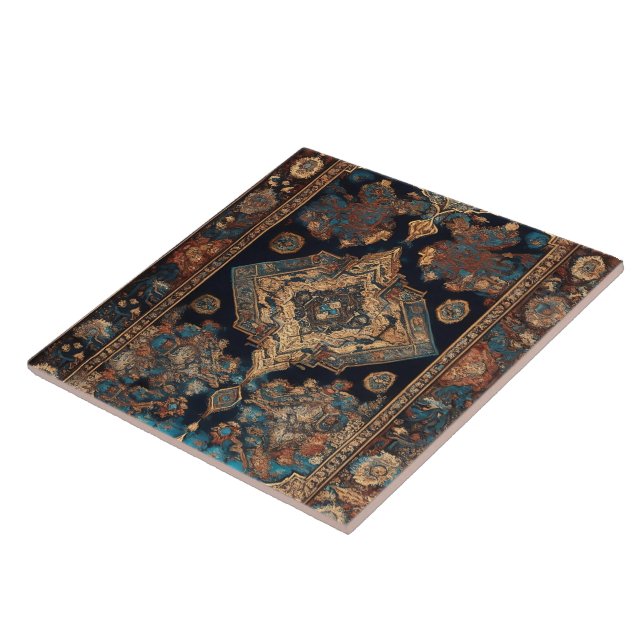 Persian Trendy Beautiful Old Pattern Collection Ceramic Tile (Side)