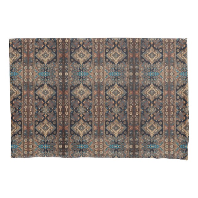 Persian Trendy Beautiful Old Pattern Collection Pillowcase (Front)