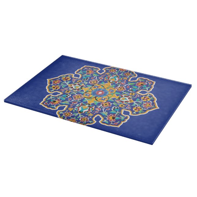 Persian Turquoise Cutting Board (Corner)