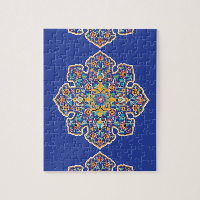 Persian Turquoise Jigsaw Puzzle (Vertical)