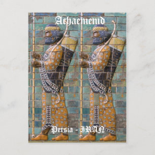 Persian Warrior Postcard