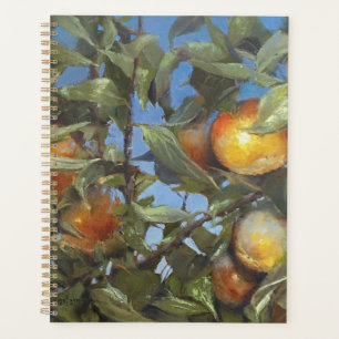 Persimmon Fruit Tree Beautiful Original Artwork Planner