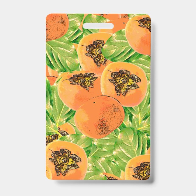 Persimmon ID Badge (Front)