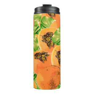 Persimmon (kaki) thermal tumbler