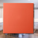 Persimmon Orange Solid Colour | Classic | Elegant Ceramic Tile<br><div class="desc">Persimmon Orange Solid Colour | Classic | Elegant | Trendy | Stylish | Gift</div>