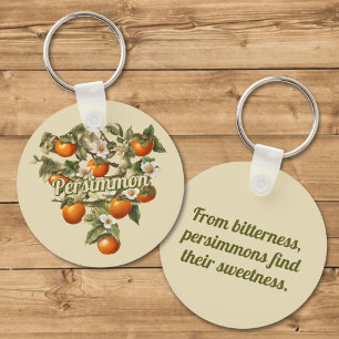 Persimmons Key Ring