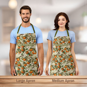 Persimmons Pattern Apron