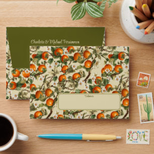 Persimmons Pattern Envelope
