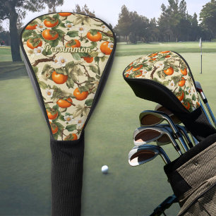 Persimmons Pattern Golf Head Cover