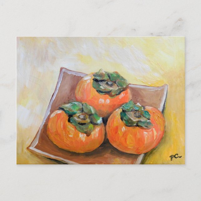 Persimmons Postcard (Front)
