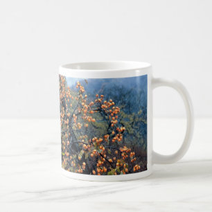 Persimmons tree, fall coffee mug