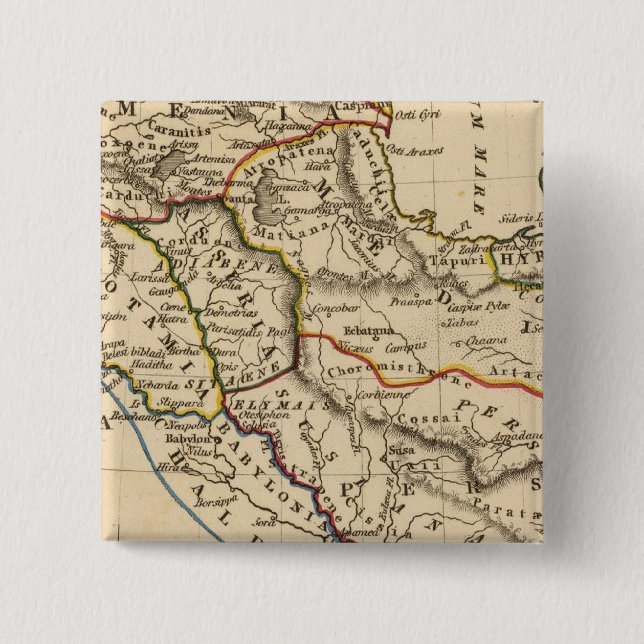 Persis, Parthia, Armenia 15 Cm Square Badge (Front)