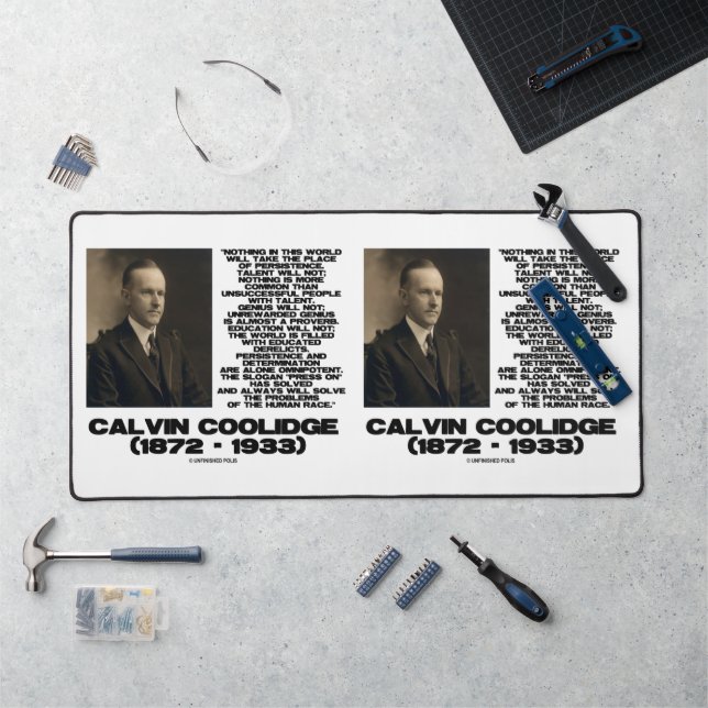 Persistence Determination Omnipotent Coolidge Qte Desk Mat (Workstation)