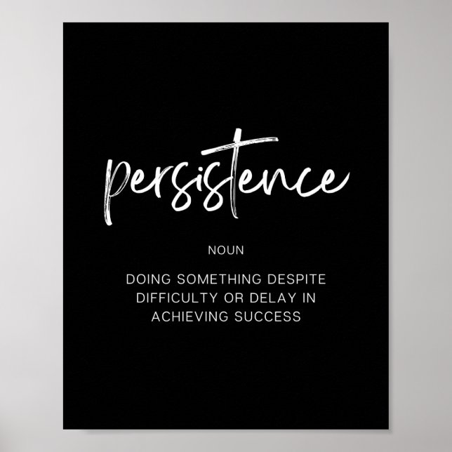 Persistence Poster (Front)