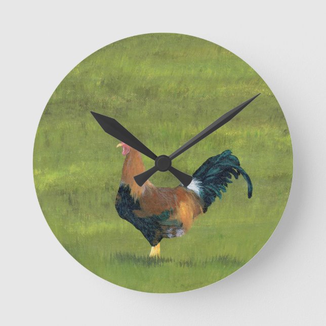 Persistent Alarm Clock - Rooster Farm Design (Front)