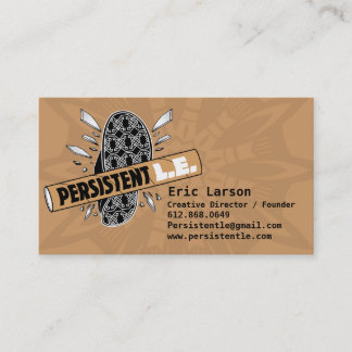 Persistent LE Company Car(d) Business Card