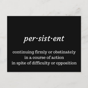 Persistent Postcard