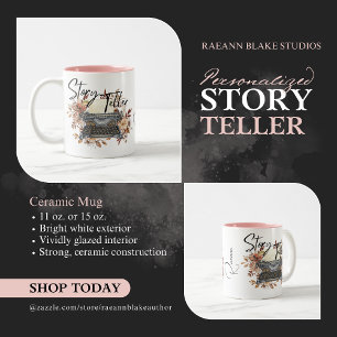 Persnalized "Story Teller" Ceramic Mug