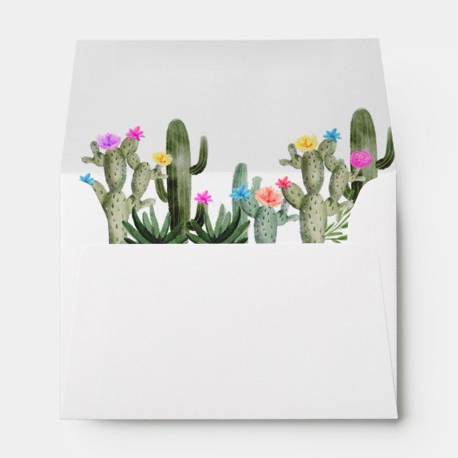 Persoanalized Final Fiesta Party Coordinating Envelope (Back (Bottom))