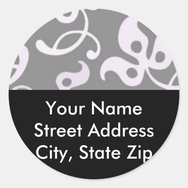 Persoanlized Address Label (Front)