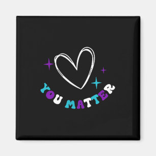 Person Behind Suicide Prevention Depression Awaren Magnet