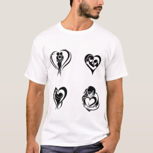 Person holding a heart T-Shirt