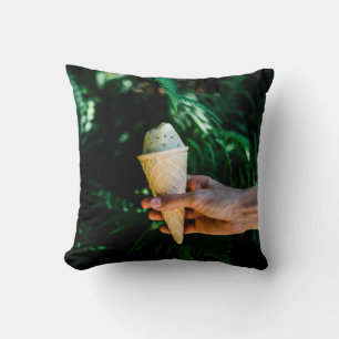 Person holding ice cream cushion
