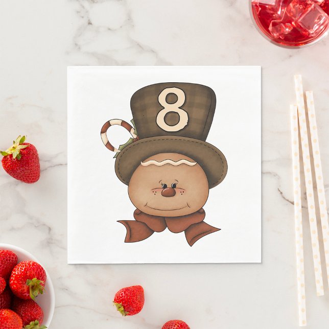 Person Number 8 In A Hat Napkins (Creator Uploaded)