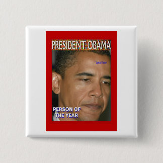 Person of the Year 15 Cm Square Badge