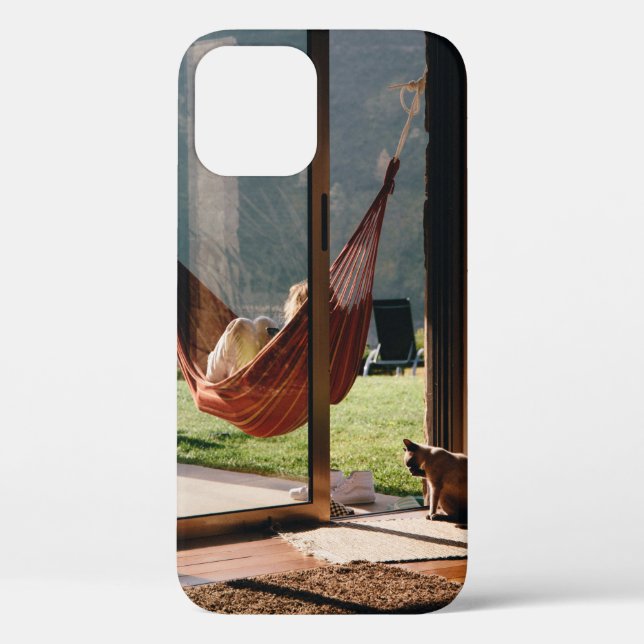 Person on brown swing Case-Mate iPhone case (Back)
