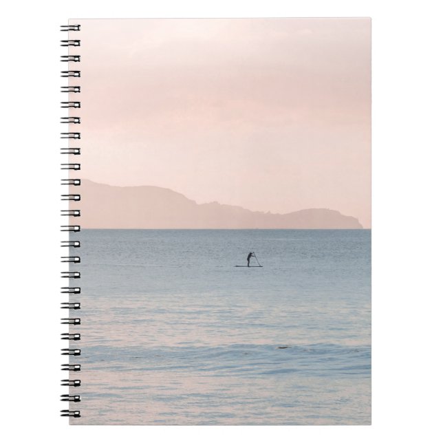 PERSON PADDLE BOARDING NOTEBOOK (Front)