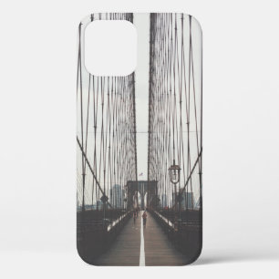 PERSON RUNNING ON BRIDGE iPhone 12 CASE