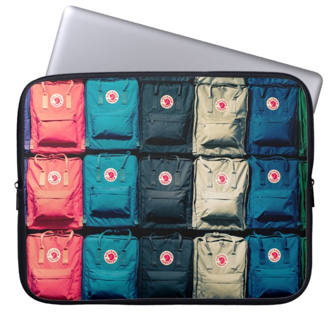 Person showing assorted-colour bags (Front)