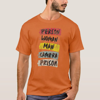 Person Woman Man Camera Prison  - 14  T-Shirt