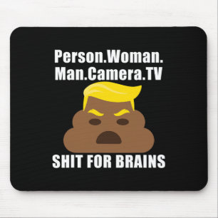 Person Woman Man Camera Tv 1 Mouse Pad