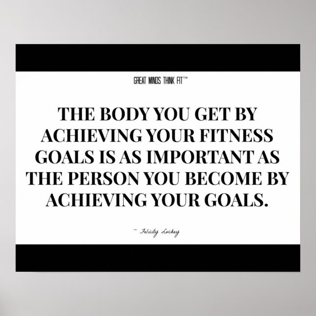 Person You Become: Black and White Poster (Front)