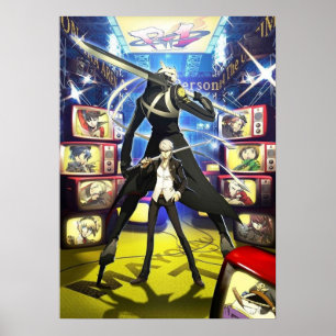 Persona 4 Arena Artwork Poster