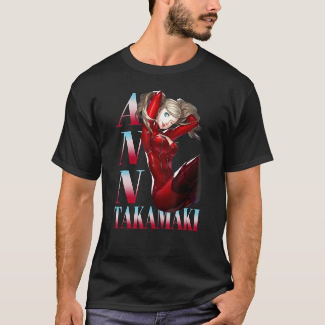 Persona 5 Ann Takamaki Pose T-Shirt (Front)