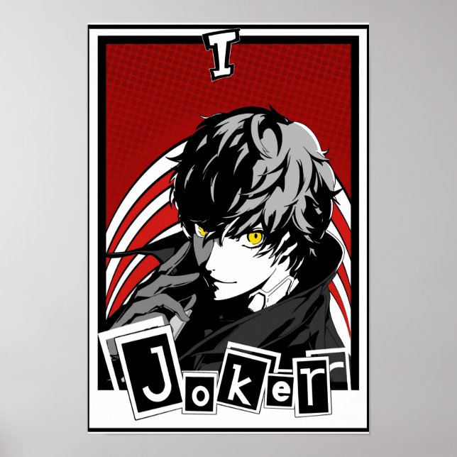 Persona 5 - Cards - Joker Poster (Front)