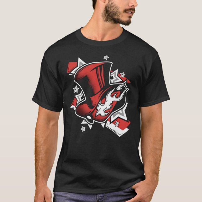 Persona 5 Royal The Phantom Thieves Logo Active T- T-Shirt (Front)
