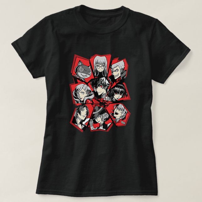 Persona 5 T-shirt  (Design Front)