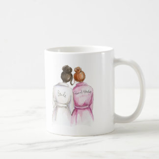 Personal Attendant? Dk Br Bun Bride Red Bun Maid Coffee Mug