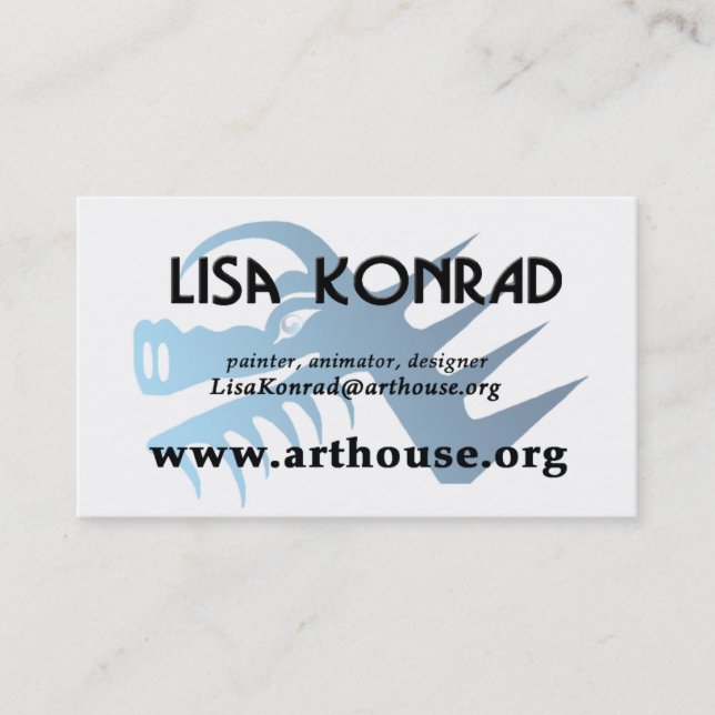 personal business card (Front)