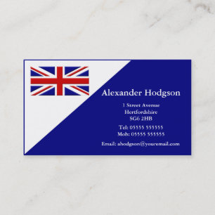 Personal Business Card - United Kingdom