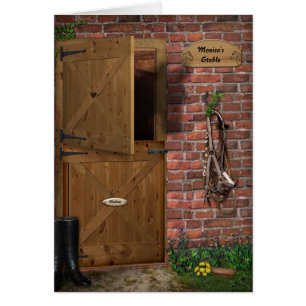 Personal Card for Horse-Lovers/Riders