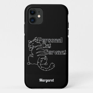 Personal Cat Servant Custom Name iPhone 11 Case