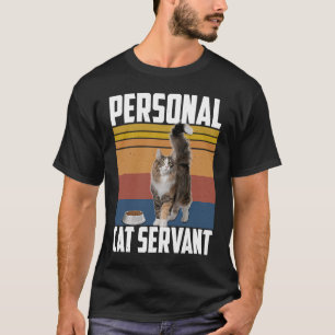 Personal Cat Stand Norwegian Forest Cat Pet Love T-Shirt