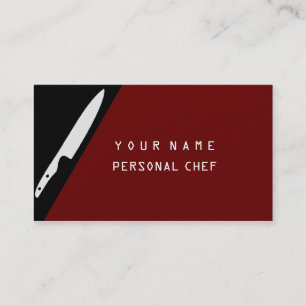 PERSONAL CHEF BUSINESS CARD