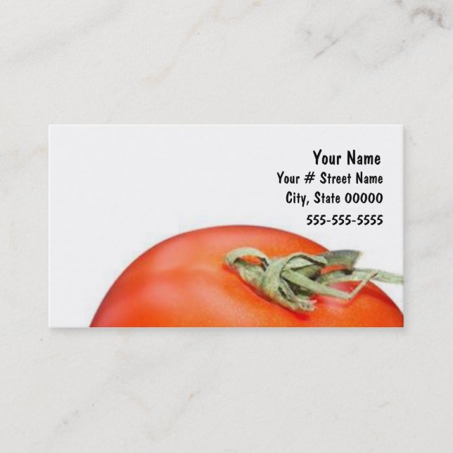 PERSONAL CHEF BUSINESS CARD (Front)